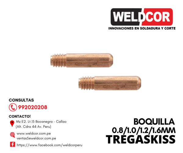 Modelo Tregakiss Weldcor